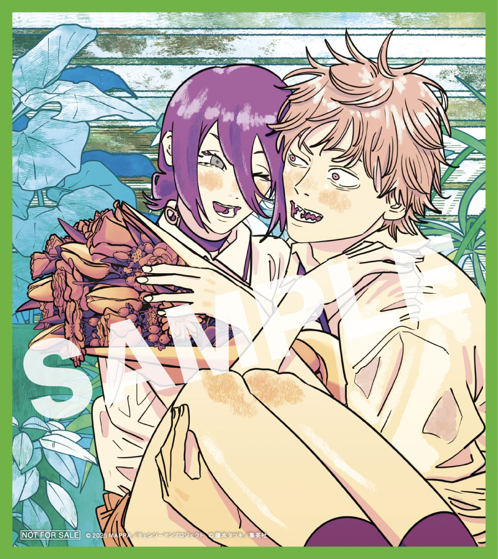 藤本タツキ先生 描き下ろし ミニ色紙風カード